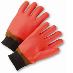 West Chester 1007OR Safety Orange PVC Coated Gloves